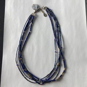 Silpada Into the Blue Necklace N3252.  NIB